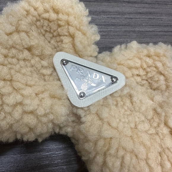 Prada Tan Fleece Disney Ears - Picture 2 of 4